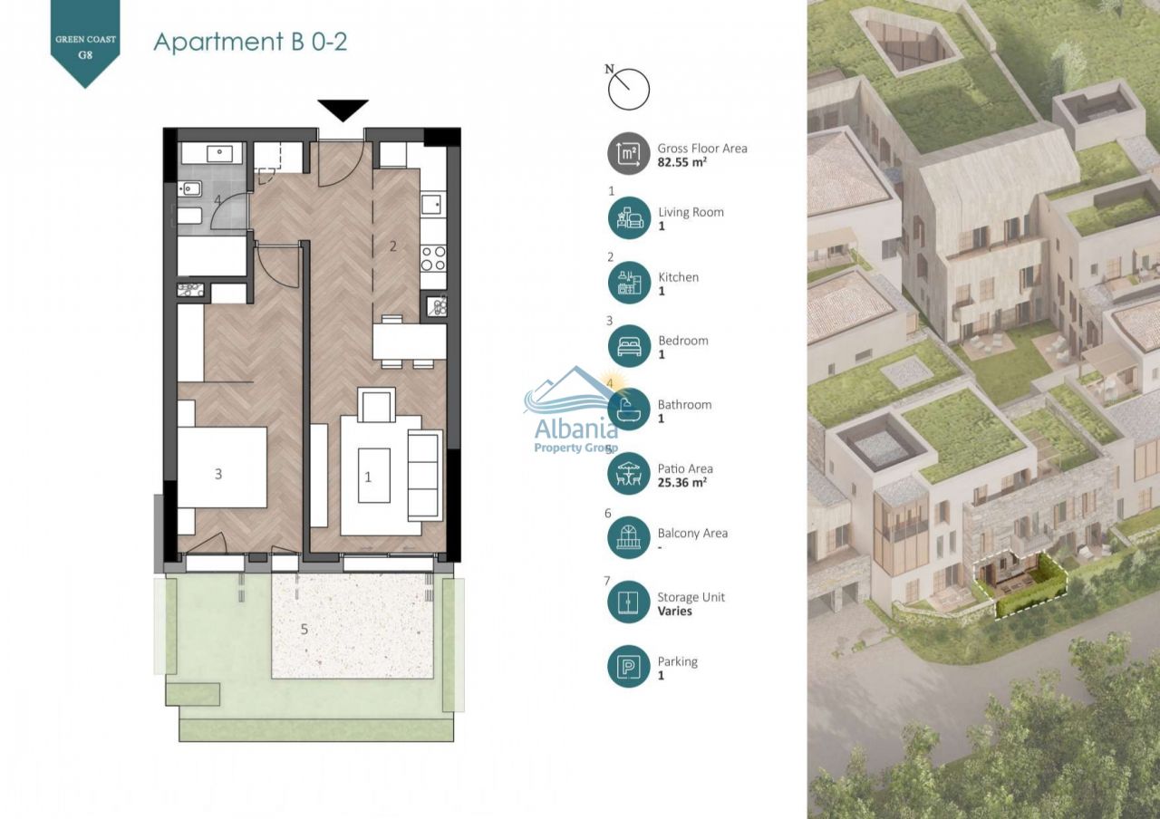 Sea Side Apartment For Sale In Dhermi Vlore Albania